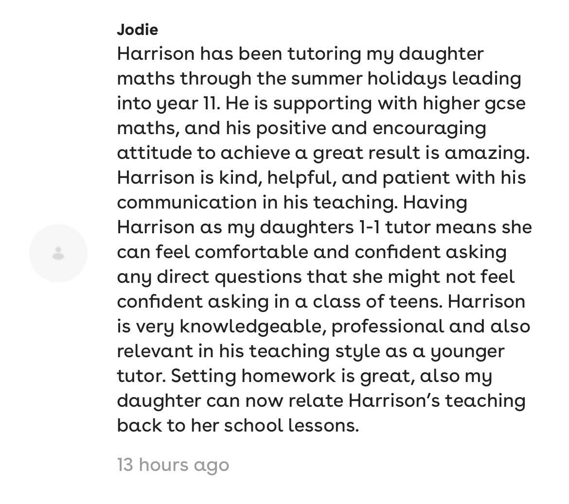 Review from Jodie